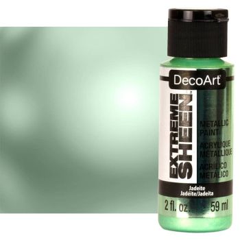 DecoArt Extreme Sheen Metallic Paint 2oz Jadeite