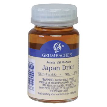 Grumbacher Pre-Tested Japan Drier 2.5 oz Bottle