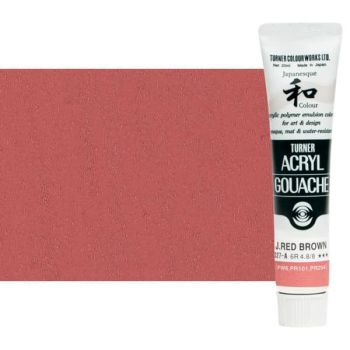 Turner Acryl Gouache Japanesque Red Brown 20ml