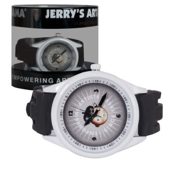 Jerry's Logo Artist Wrist Watch, Black