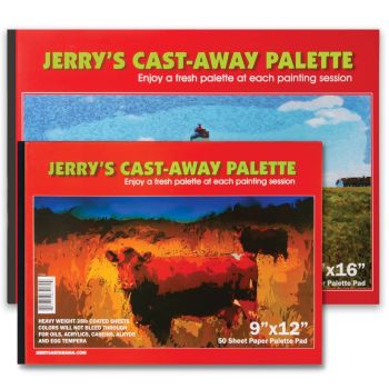 Jerrys Cast Away Disposable Paper Palette Pads