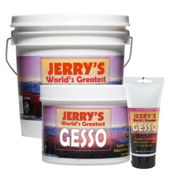 Jerry's World's Greatest - White Acrylic Artist Gesso Primer