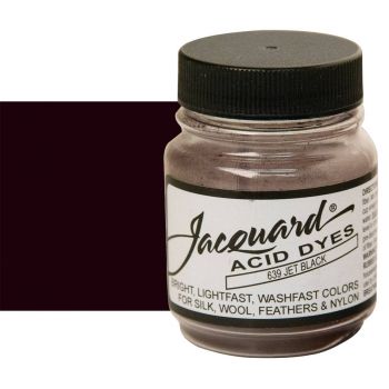 Jacquard Acid Dye 1/2 oz Jet Black