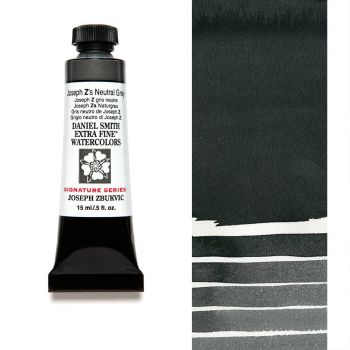Daniel Smith Extra Fine Watercolors - Joseph Z’s Neutral Grey, 15 ml Tube