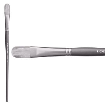 Jack Richeson Grey Matters Series 9823 Long Handle Sz 10 Filbert Synthetic Acrylic Brush