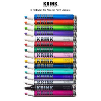 Krink K-42 Bullet Tip Alcohol Paint Markers