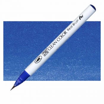 Kuretake Zig Clean Color Brush Marker Blue