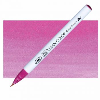 Kuretake Zig Clean Color Brush Marker Dark Pink