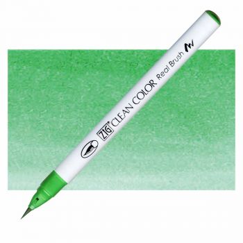 Kuretake Zig Clean Color Brush Marker Emerald Green 