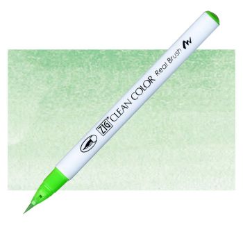 Kuretake Zig Clean Color Brush Marker Fluorescent Green