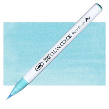 Kuretake Zig Clean Color Brush Marker Light Blue