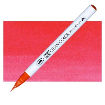 Kuretake Zig Clean Color Brush Marker Scarlet Red