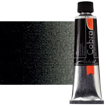 Cobra Water-Mixable Oil Color 150ml Tube - Lamp Black