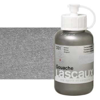 Lascaux Gouache Silver 85ML