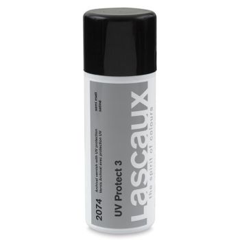 Lascaux UV Protect Semi-Matte Spray Varnish 400ml Aerosol Can