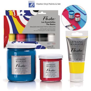 Lefranc & Bourgeois Flashe Vinyl Paints and Sets