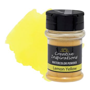 Creative Inspirations Watercolor Powder - Lemon Yellow, 38 grams