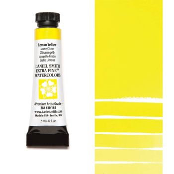Daniel Smith Extra Fine Watercolors - Lemon Yellow, 5 ml Tube