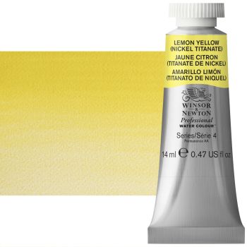 Winsor & Newton Professional Watercolor - Lemon Yellow Hue, 14ml Tube