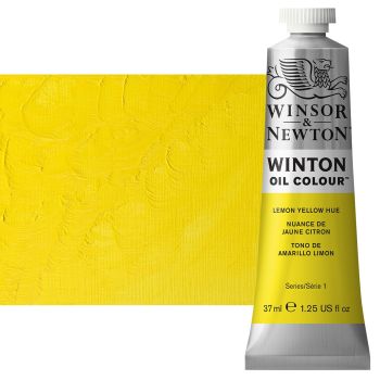 Winton Oil Color 37ml Tube - Lemon Yellow Hue