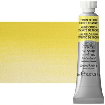 Winsor & Newton Professional Watercolor - Lemon Yellow Hue, 5ml Tube