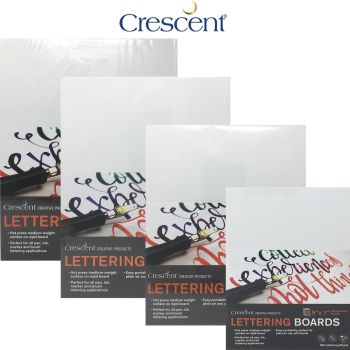 Hot Press medium weight, with rigid core - Crescent Lettering Art Boards