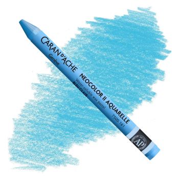 Caran d'Ache Neocolor II Water-Soluble Wax Pastels - Light Blue, No. 161