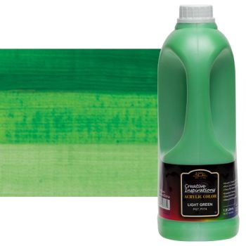 Creative Inspirations Acrylic Paint Light Green 1.8 liter jug