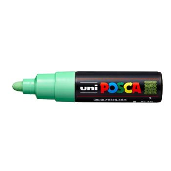 Posca Acrylic Paint Marker 4.5-5.5 mm Broad Bullet Tip Light Green 
