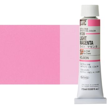 Holbein Extra-Fine Artists' Oil Color 20 ml Tube - Light Magenta