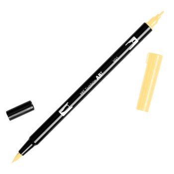 Tombow Dual Brush Pen Light Ochre
