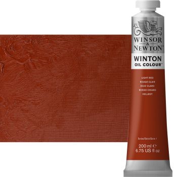 Winton Oil Color 200ml Tube - Light Red
