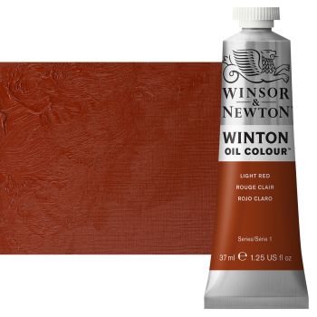 Winton Oil Color 37ml Tube - Light Red