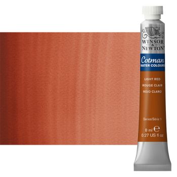 Winsor & Newton Cotman Watercolor 8 ml Tube - Light Red