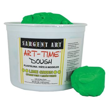 Sargent Art Art-Time Dough 3lb Lime Green