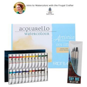 Introduction to Turner Watercolors with the Frugal Crafter (Signature Set)