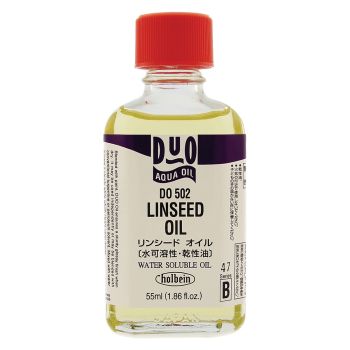 Duo Aqua Oil Linseed Oil 55 ml Bottle