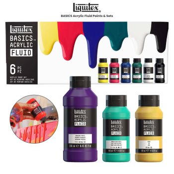 Liquitex BASICS Fluid Acrylic Paints