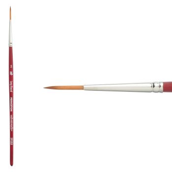 Princeton Velvetouch™ Series 3950 Synthetic Blend Brush #2 Long Round