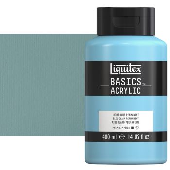 Liquitex Basics Acrylics 400ml Light Blue Permanent