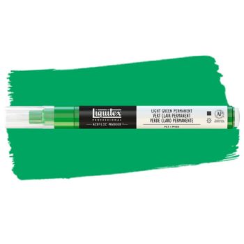 Liquitex Professional Paint Marker Fine (2mm) - Light Green Permanent