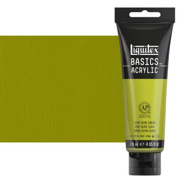Liquitex Basics Acrylics 4oz Light Olive Green