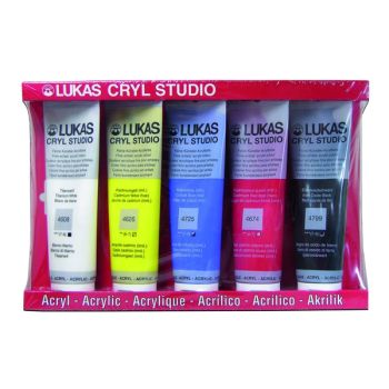LUKAS CRYL Studio Studio Set of 5 125 ml Tubes
