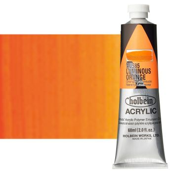 Holbein Heavy Body Acrylic 60ml Luminous Orange