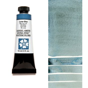 Daniel Smith Extra Fine Watercolors - Lunar Blue, 15 ml Tube