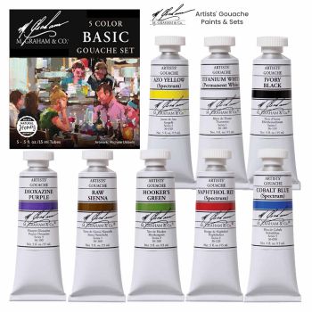 M. Graham Artists Gouache Paints and Sets