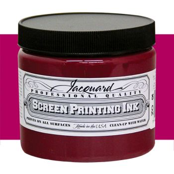 Jacquard Screen Printing Ink 16 oz Jar - Magenta