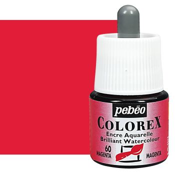 Pebeo Colorex Watercolor Ink Magenta, 45ml