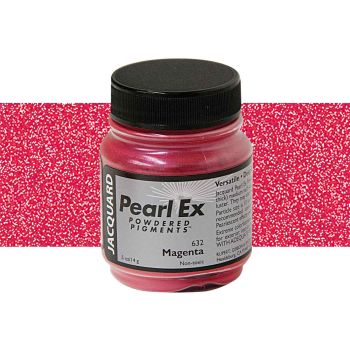 Jacquard Pearl-Ex Powder Pigment 1/2 oz Jar Magenta