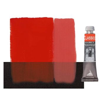Maimeri Classico Oil Color 60 ml Tube - Permanent Red Light 